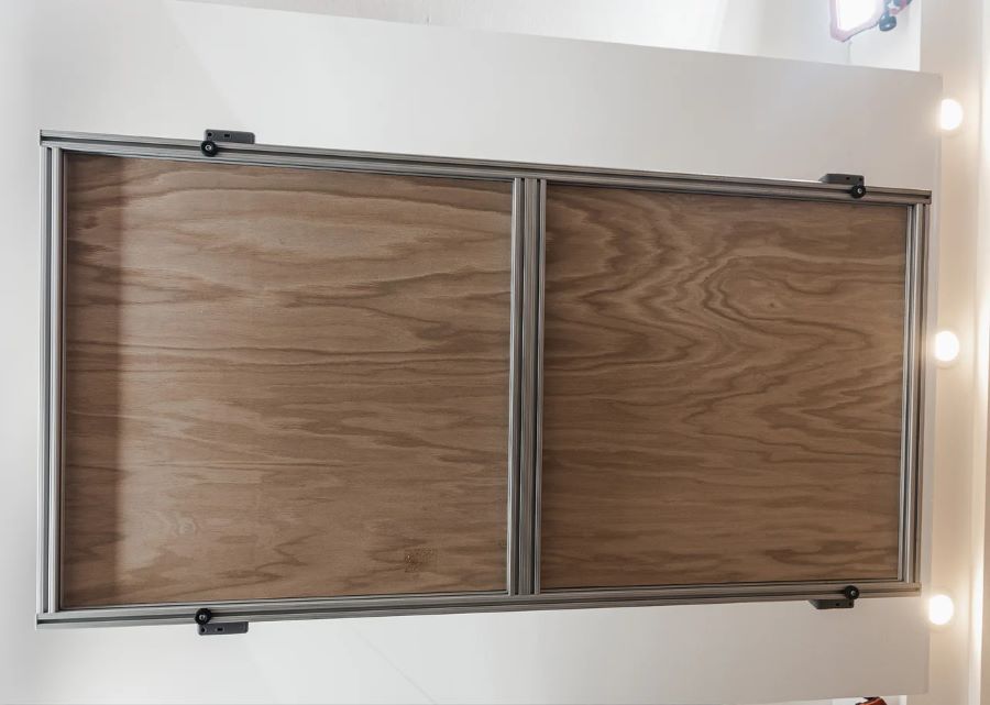 Attic Lift 20.75" X 44" & 28.75" X 56" 400LBS Automatic Lift With Easy-Use Remote Control For Storage Organization