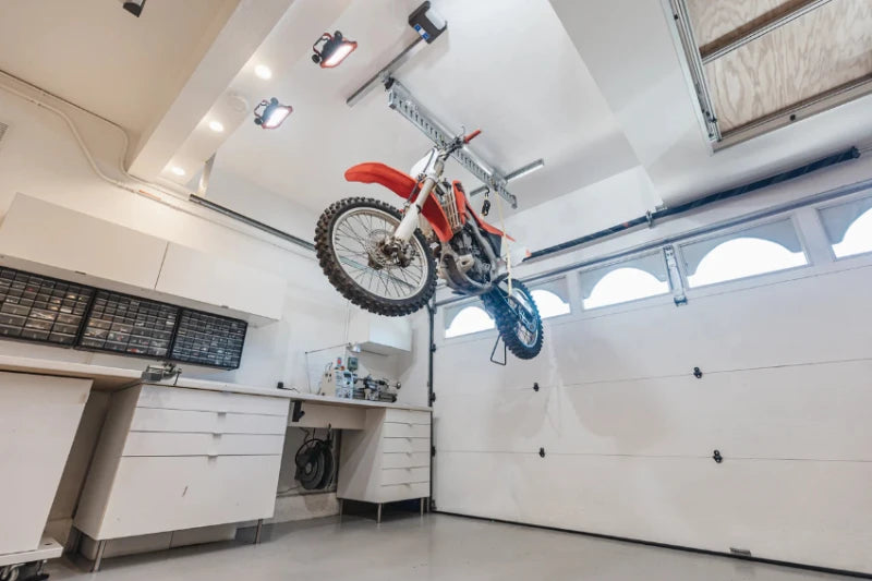 Auxx Lift 400LBS Auxx-One Remote Controlled Lift For Dirt Bikes, Bicycles, Work Benches, Air Compressors, and More
