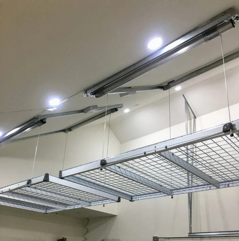 2 metal 4x8 platforms next to each other