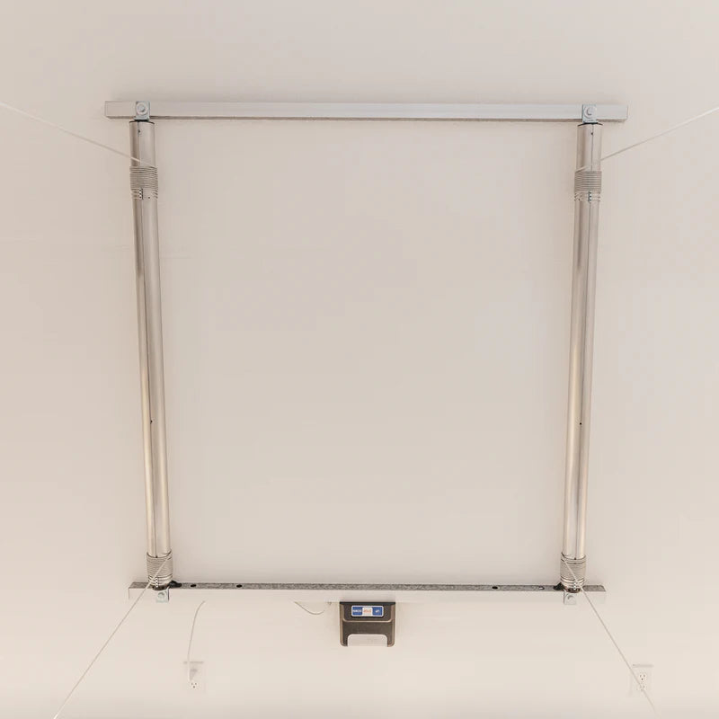 Auxx Lift 4X6 & 4X8 400LBS Weight Capacity Racking Kit Lift - Remote Controlled For Easy Storage Organization